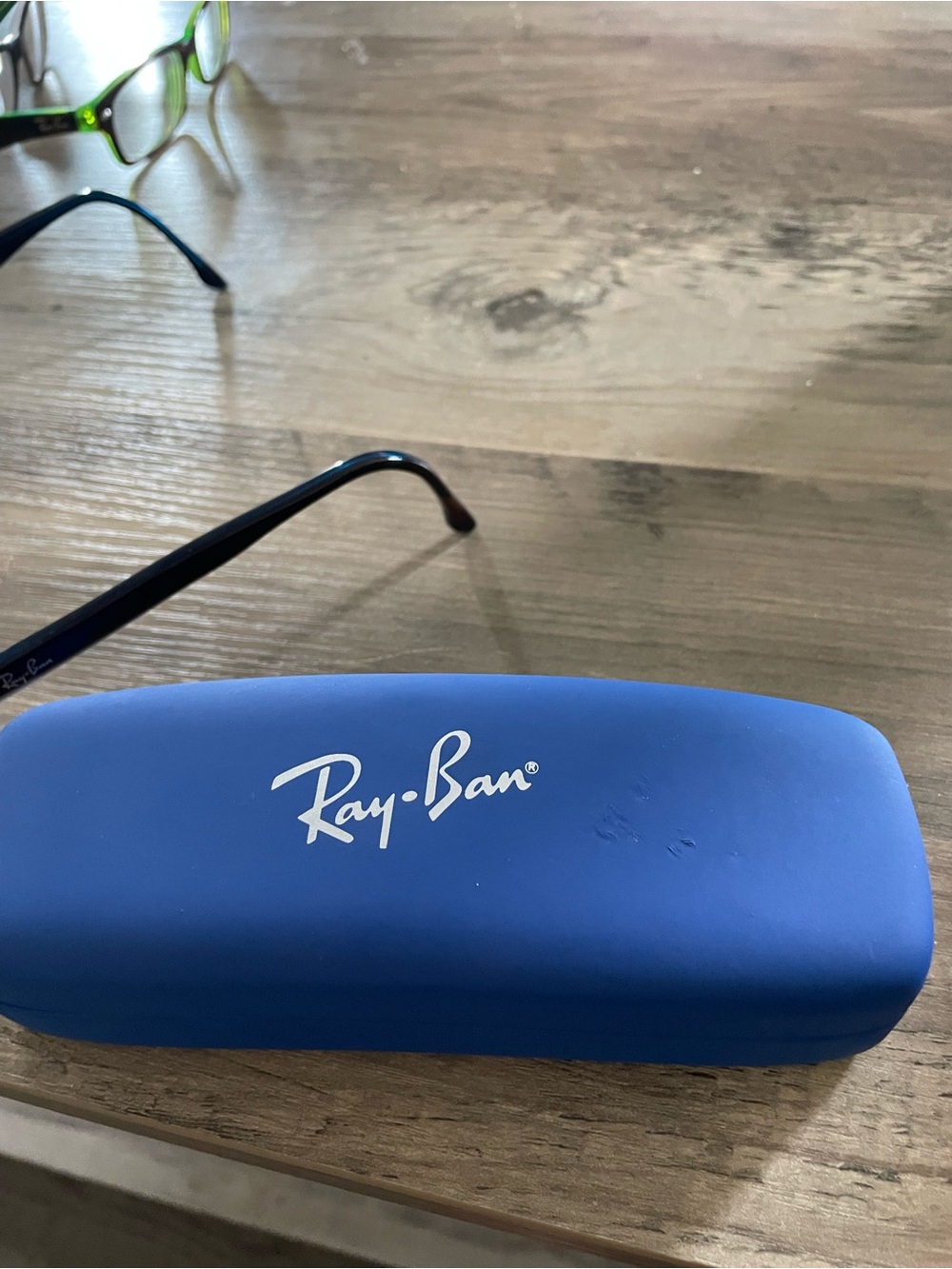 Ray Ban Kids Blue brown Rectangular frame Eyeglasses w Gatto case 
RB5114 52[]16